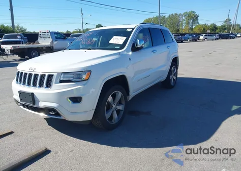 2015 Jeep Grand Cherokee Overland из США, поврежденный, VIN 1C4RJFCG2FC840823
